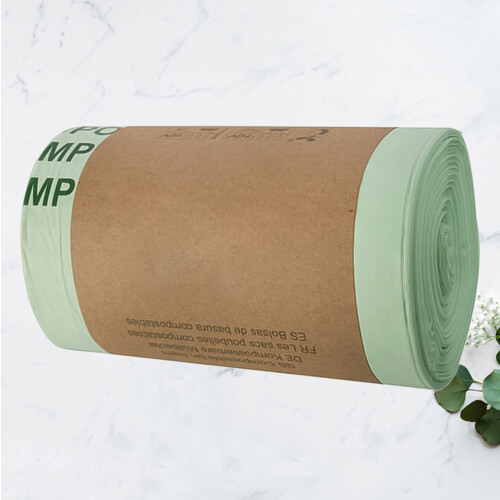 100Pièces Compostables Pour Pets Verts Usage Extérieur 2