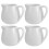 12St Witte Keramische Creamer Pitcher En Voor Thuis 3