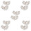 Roségouden Decoratieve Schoenclips Met Design 8