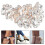 Roségouden Decoratieve Schoenclips Met Design 9