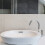 Rectangle Silver Overflow Cover for Bathroom Sink Zinc Alloy 6