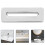 Rectangle Silver Overflow Cover for Bathroom Sink Zinc Alloy 8