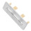 Rectangle Silver Overflow Cover for Bathroom Sink Zinc Alloy 9