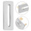 Rectangle Silver Overflow Cover for Bathroom Sink Zinc Alloy 10
