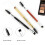 Glamorous Brows: Professional Results Eyebrow Spoolie With Convenient Design, Set Of6 3