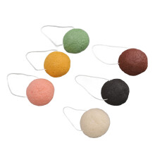 6pcs Soft Konjac Facial Sponges for Sensitive & Dry Skin, Travel-Size