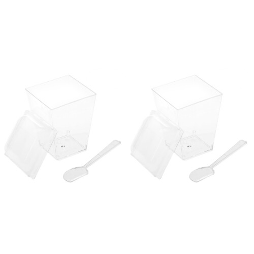 20Ensembles Coupes Apéritives Élégantes Transparentes Pour Buffet 2