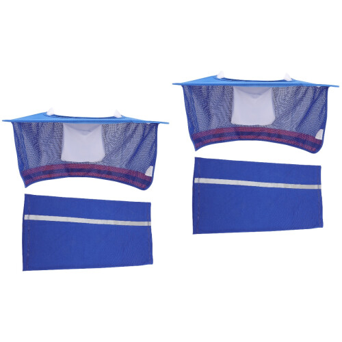 2Sets Ademend Hard Hat Shade Met Reflecterend Bescherming 2