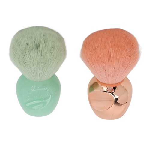 FLAWLESS MAKEUP EXPERIENCE, Gift Makeup Brushes, 2Pcs Bronzer Brushes for Professional & Home Use, Versatile Application, SOFT & COMFORTABLE 2