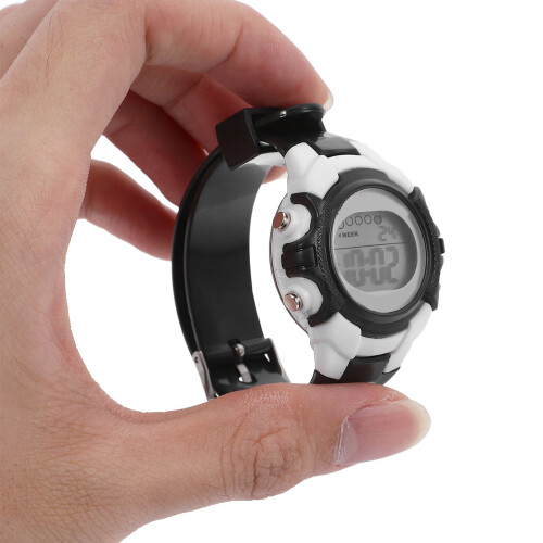 2Pièces Numériques Pour Enfants Noir Acier Inoxydable 2