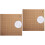 2Sets Robuust Macrame Bord in Chocoladekleur Met Pinnen Voor Knopen 6