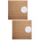2Sets Robuust Macrame Bord in Chocoladekleur Met Pinnen Voor Knopen 9
