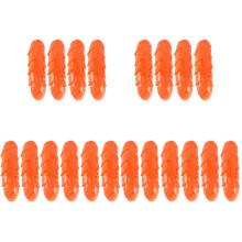 20Pcs Fake Hot Dog Prop PVC Material Realistic Orange Food Model Decor