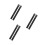6Pcs Lightweight Black ABS Professional Replaceable Skate Buckles 1