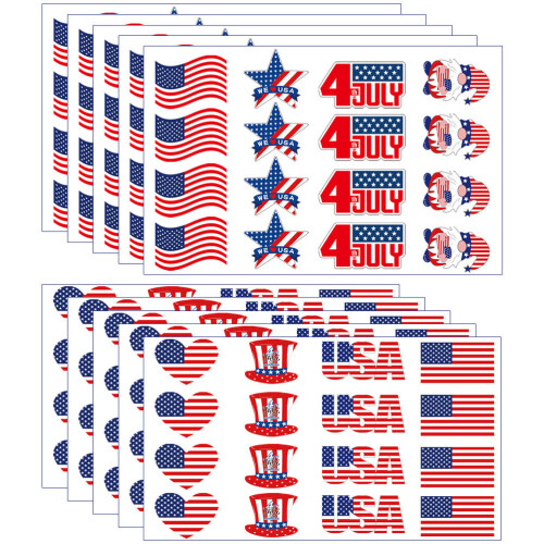 Décalcomanies Tatouages Corps Fête Durables Colorées 1