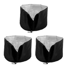 3Stk Outdoor Abdeckung Oxfordstoff Winterpflanzen