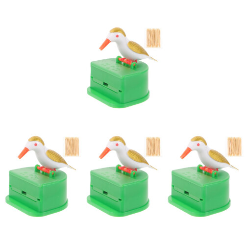 4Ensembles Porte-Cure-Dents Ménage Vert Forme