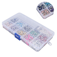 1000pcs Grommet Tool Kit 3mm/0.1in Eyelets 10 Colors for DIY Crafts