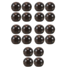 20Pièces Bouchons Résine Marron 15 Dents Pour Flacons Élégants