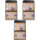 3St PU Basketbal Coachingbord Vouwbaar Draagbaar Multi Kleur 4