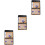 3St PU Basketbal Coachingbord Vouwbaar Draagbaar Multi Kleur 6