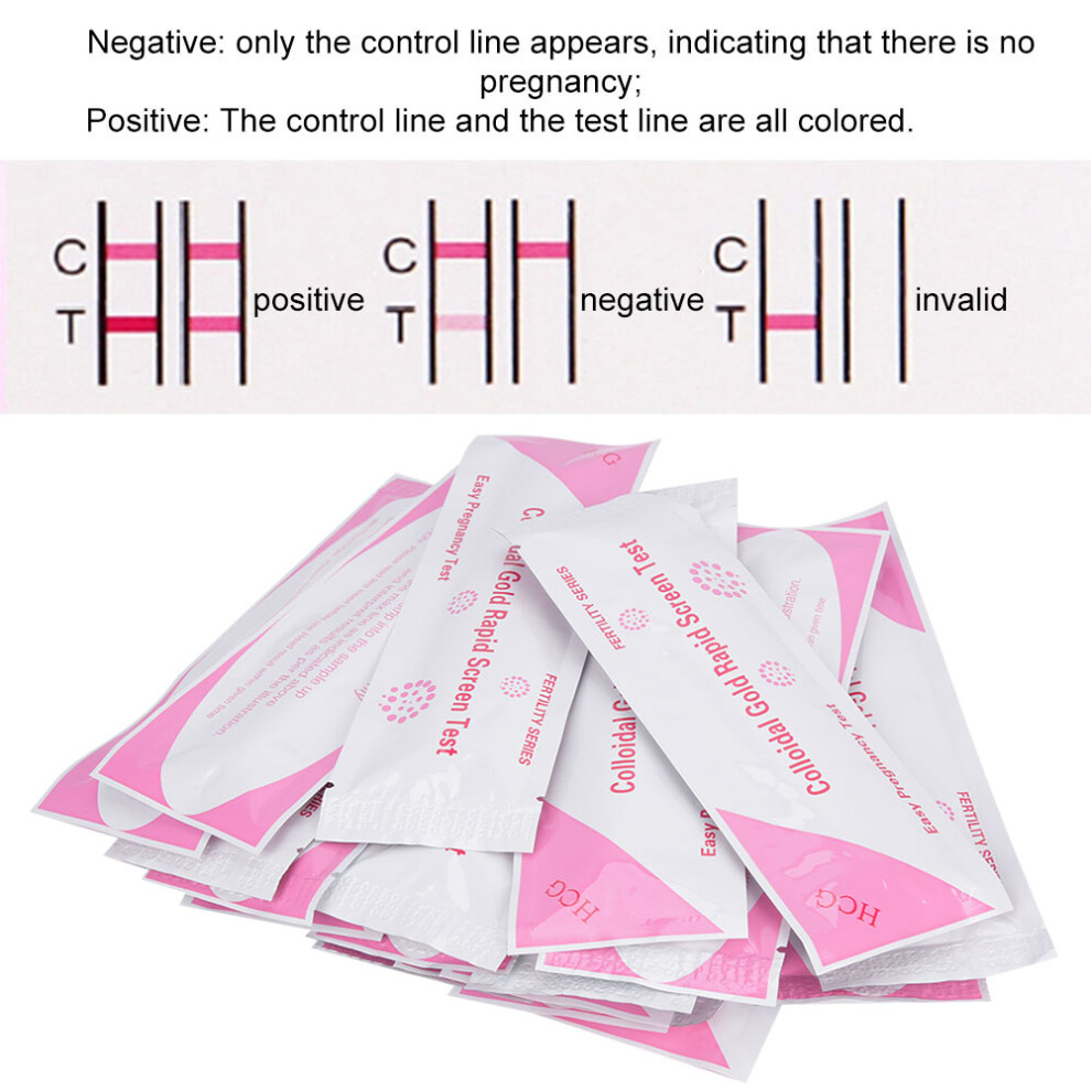 20pcs HCG Pregnancy Test Pen Urine Accurate Detection Kit