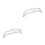 2St Lichtgewicht Plastic Purse Frame Met Klapslot 7