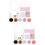 2St Creatieve Kat Broche Kit Wolvilt DIY Materialenpakket 7