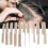 Barber Hair Styling Cutting Comb Set, Fine Polished Teeth With Sharp Scale Edge For Salon Use 3