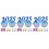 12St St Nieuwejaarsbrillen Multi Color Electroplated Feestdecoratie 8