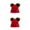 2St Gebreide Kindermuts Met Warm Materiaal 9