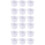 100Pièces Muffin Cups Blancs Pour Dessert Papier Cuisson Élégant 5