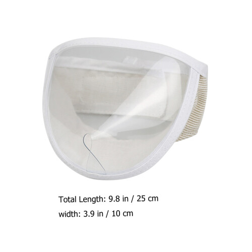 Ademend Kattenmasker Transparant Plastic Kattenaccessoire 1
