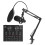 Professional Condenser Microphone, Podcast Equipment Bundle With Cardioid Pickup Pattern For Studio Recording & Broadcasting 3