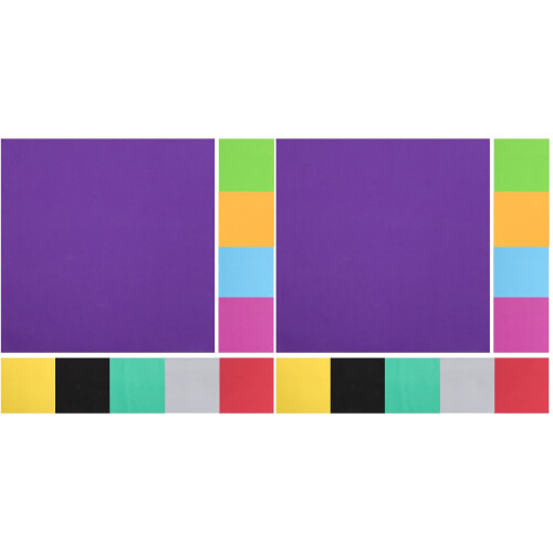 20St Diverse Gekleurde Eva Craft Sheets, Perfect Voor Scrapbooking 1