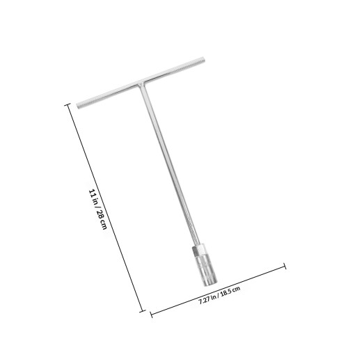 Draagbare Zilveren -V T-Handle Hexagon Socket Sleutel 1