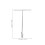 Draagbare Zilveren -V T-Handle Hexagon Socket Sleutel 3