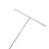 Draagbare Zilveren -V T-Handle Hexagon Socket Sleutel 7