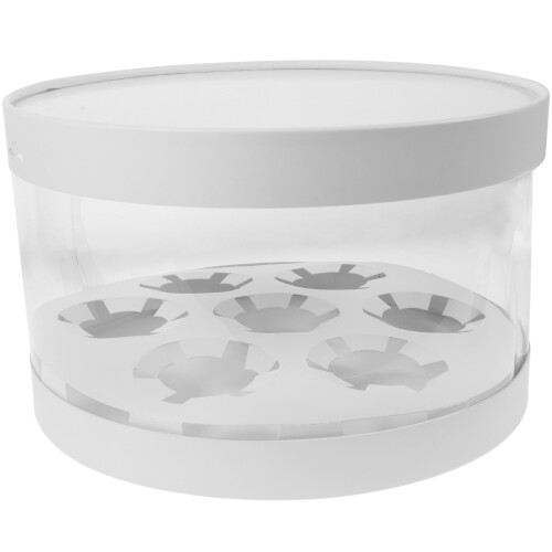 3St Cupcake Transport Container Met Compartimenten En 1