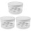 3St Cupcake Transport Container Met Compartimenten En 4