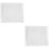 2Pièces Protection Arbustes Tissu Non Résistante Gel 6