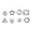 24-Piece Stainless Steel Cookie Cutter Set 3