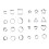 24-Piece Stainless Steel Cookie Cutter Set 4