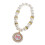 2St ABS Roze Halsband En Elegant En 3
