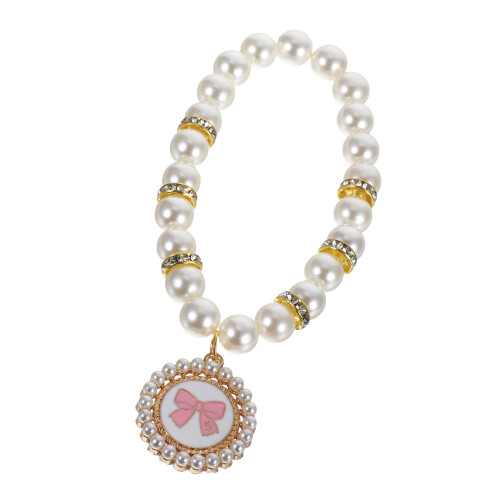 2St ABS Roze Halsband En Elegant En 2