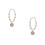 2St ABS Roze Halsband En Elegant En 6