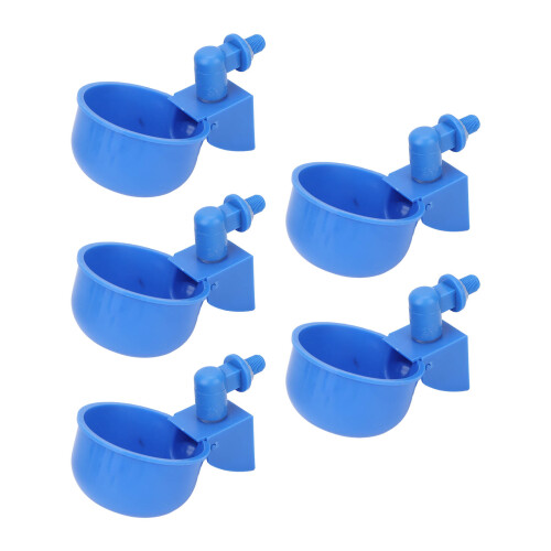 Automatic Chicken Water Cup PP Plastic5pcs 2