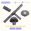 Magnetic Ratchet Screwdriver Set, Precision Bits, Non-Slip Handle, Repair Tool Kit for Electronics Car 4