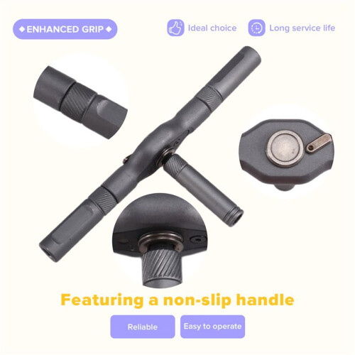 Magnetic Ratchet Screwdriver Set, Precision Bits, Non-Slip Handle, Repair Tool Kit for Electronics Car