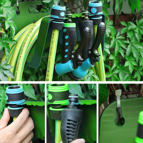 Supporto a parete per avvolgitubo da giardino 1